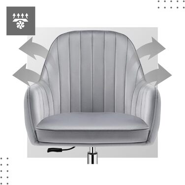 Офісне крісло Mark Adler Future 5.2 Black - регульоване, з підлокітниками, для дому та офісу