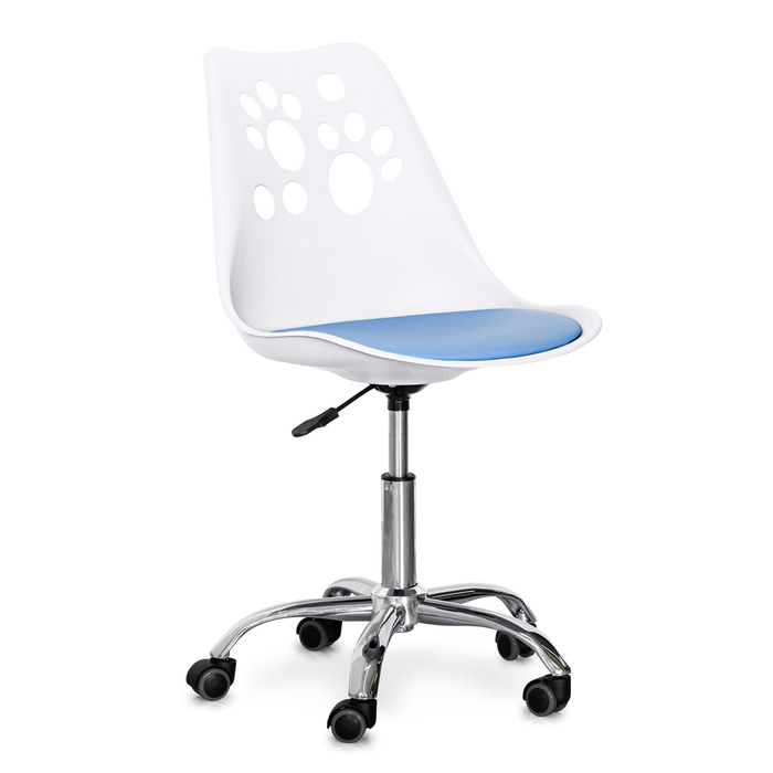 Дитяче крісло Evo-kids Indigo White / Blue (арт H-232 W/BL)