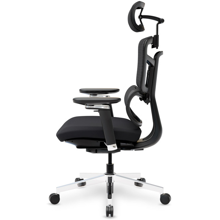 Крісло Mealux S4 Air Fabric Black (арт. HF-S4 F/B)