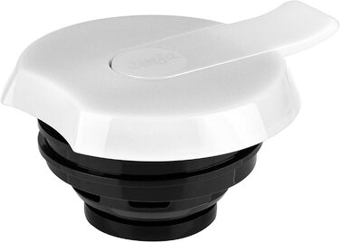 Термос Emsa Mambo Isolierkanne 1000 мл, білий, з Quick Tip, зберігає тепло 12 год, холод 24 год