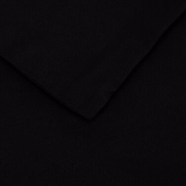 Набір підковдр Domopolis Basics King Microfiber Black, 200х200 см 2 наволочки 80х80 см