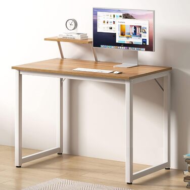 Комп'ютерний стіл SDHYL 100 см: сучасний дизайн, полиці для зберігання, ідеальний для дому та офісу