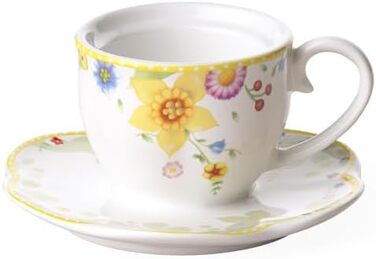 Ваза Villeroy & Boch Spring Awakening – велика, біло-кольорова, для декору на Великдень, преміум-порицелан, стиль Landhaus & Rustikal