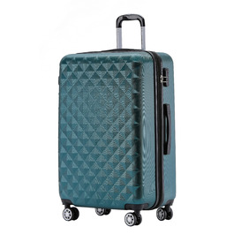 Набір валіз Beibye Zwillingsrollen 2066: жорсткий корпус, тріумф у подорожах (M-L-XL, темно-зелений XL)