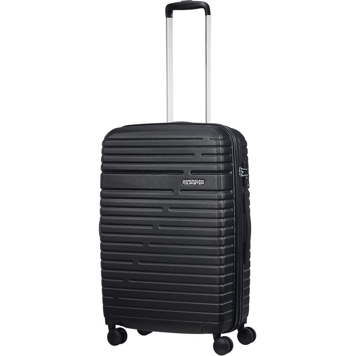 Валіза American Tourister Aero Racer Spinner 68, що розкладається, 68 см, 75.5 л, Jet Black