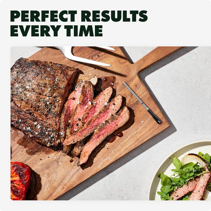 Термометр для м'яса Chef iQ Sense (2025) з Wi-Fi | Бездротовий, 5 сенсорів, до 530°C, для гриля, BBQ, духовки, фритюрниці