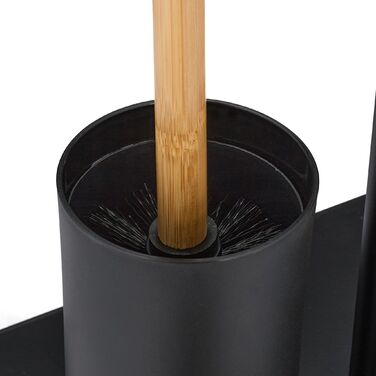 Набір для туалету Relaxdays Бамбук та Метал