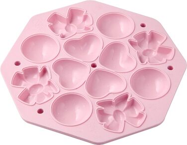 Форма для виготовлення кейк-попсів Zenker, з аксесуарами, рожева