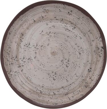 Набір посуду Bo-Camp Halo з меламіну для кемпінгу, подорожей та пікніків, колір тауп