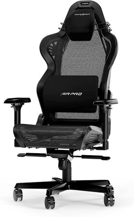 Ігрове крісло DXRacer Air R1S, сітка, чорне, 200 см