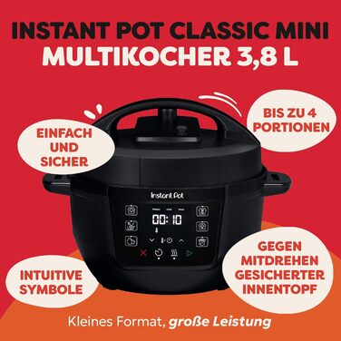 Мультиварка Instant Pot 5.7L 7-в-1: мультикухня, сковорода, рисоварка, йогуртниця, пароварка, підігрівач їжі