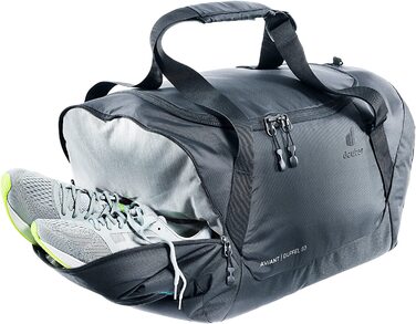 Спортивна сумка deuter AViANT Duffel 50 Дорожня сумка чорного кольору