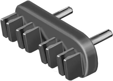 Ручний міксер MPM MMR-23 з 2 вінчиками та 2 гаками для тіста - 6 швидкостей, турбо-режим, 900 Вт, антрацит