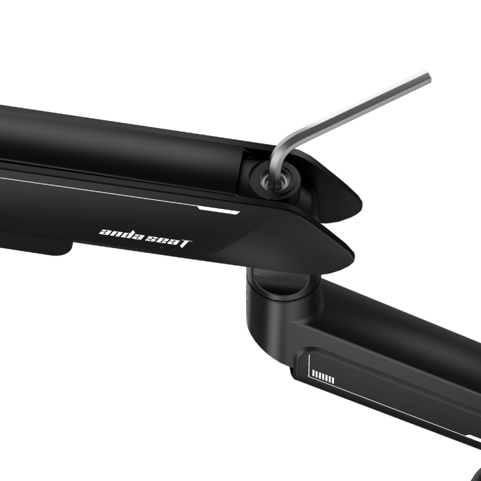 Настільне кріплення для монітора Anda Seat Stealth Pro II RGB 17’’-42’’ Black