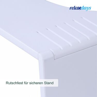 Складаний табурет для туалету Relaxdays з бамбука