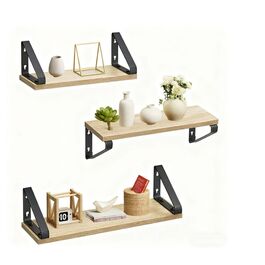 Набір полиць для стін Relaxdays (3 розміри)