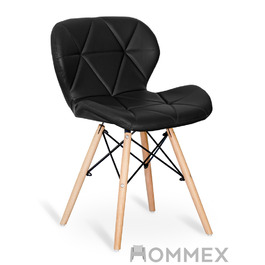 Стілець Hommex Karmen Black (арт. H-145 Black)
