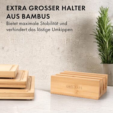 Набір дерев'яних обробних дощок 3 шт. (40x30см / 33x24см / 26x18см) з масиву акації, 2 см товщиною, з канавкою для соку - кухонні обробні дошки, дизайн, набір обробних дощок з дерева, бамбук