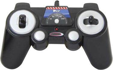 Модель Mercedes-Benz E350 Coupe 1:16 JAMARA 410023, 2.4GHz, срібно-червоний, поліцейська, зі звуковими та світловими ефектами