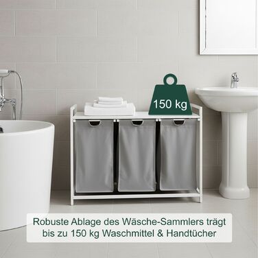 Організатор для білизни Relaxdays з 3 відділеннями та полицею