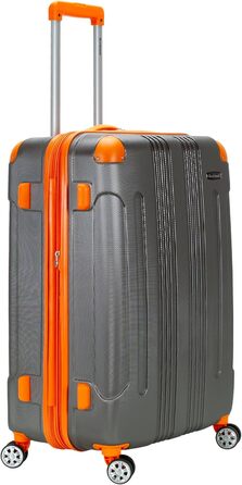 Тролей Rockland London з жорстким корпусом, білий (28 дюймів)