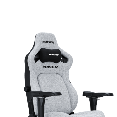 Крісло ігрове Anda Seat Kaiser 4 Grey Fabric Size XL