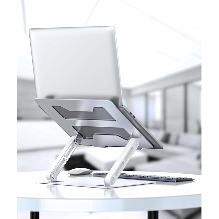 Підставка для ноутбука BoYata: регульована висота, ергономічна, з вентиляцією, для MacBook, Dell, HP, Acer (10-17 дюймів)