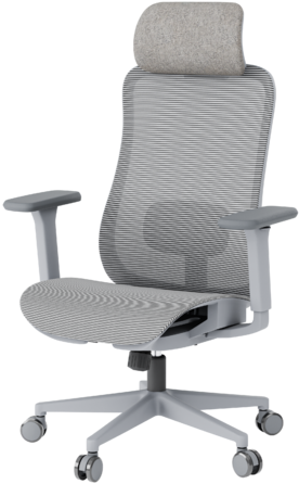 Крісло офісне OfficePro Wave OC670-G-G-G