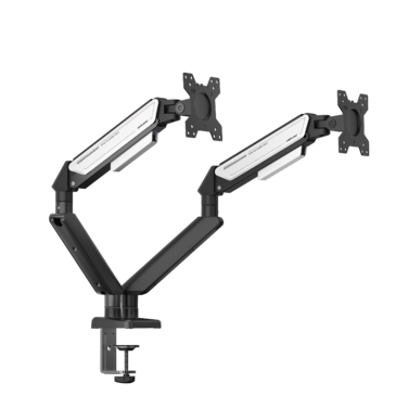 Настільне кріплення для монітора Anda Seat Stealth II Duo 17’’-32’’ Black & White