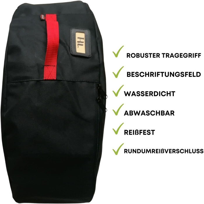 Чохли для шин 4 шт. Set з ручкою, зимові/літні шини, захисні чохли, водонепроникні, універсальні 15-19 дюймів (XXXL)