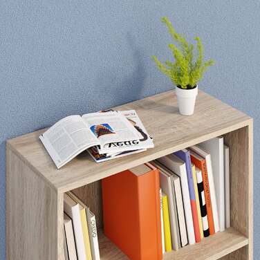 Книжкова шафа Vela Oak 2 відділення