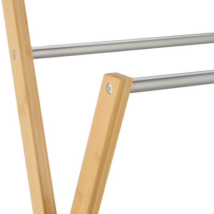 Підставка для рушників Relaxdays з поличкою, бамбук