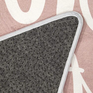 Пако домашній дитячий килим килим Дитяча кімната ігровий килимок дитячий килимок нековзний Сучасний зірка напис, розмір колір (120 см у формі зірки, рожевий)