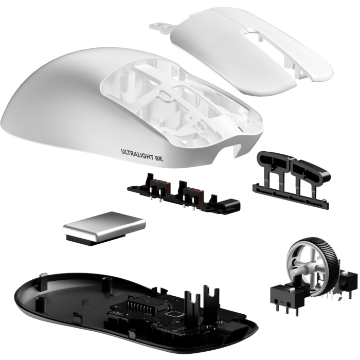 Бездротова ігрова миша GamePro Asgard Odin 8K Wireless/2.4GHz/Bluetooth PixArt PAW3950