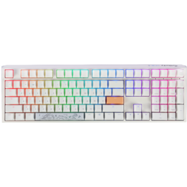 Механічна клавіатура Ducky One 3 Cherry MX Blue RGB White UA