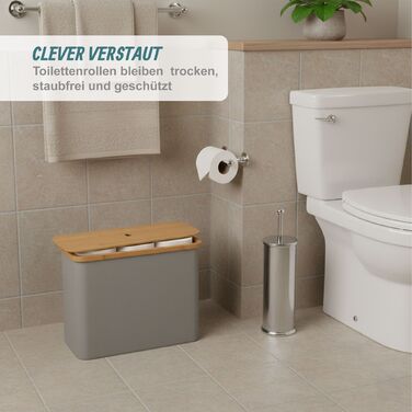 Тримач для туалетного паперу Relaxdays на 12 рулонів