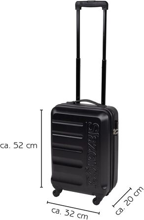 Набір валіз Slazenger - Набір дорожніх валіз із 3 предметів Набір валіз із 2 предметів чорний