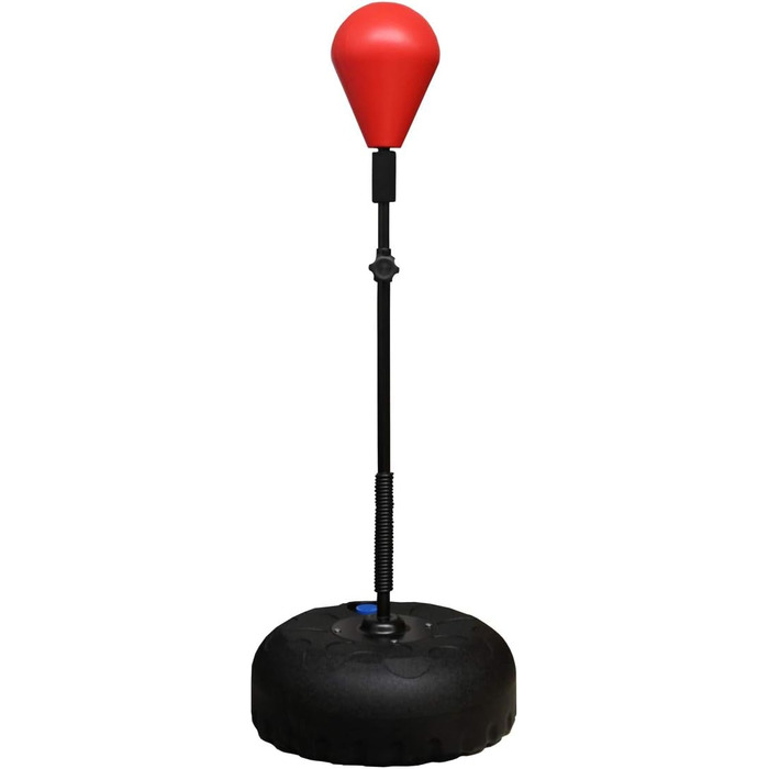 Професійна підставка для боксерської коробки - Окремо стоячий боксерський мішок - боксерський м'яч - з PU - Боксерський м'яч стоячи/боксерський м'яч регулюється висотою приблизно від 140 до 170 см