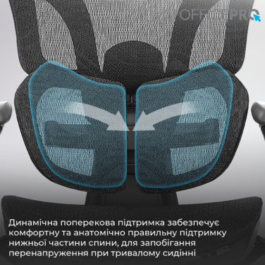 Крісло офісне OfficePro OC950B Black