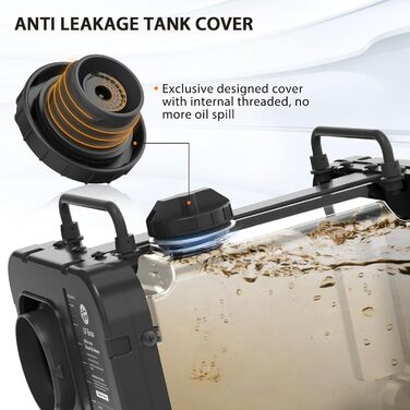 Дизельний опалювач LF Bros 5 кВт -12V/24V/220-240V з дистанційним керуванням та LCD-дисплеєм для гаража, майстерні, кемпінгу, автодому (білий)