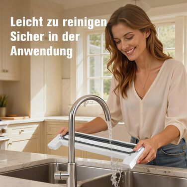 Вакууматор з нержавіючої сталі VS2093: потужність 85 кПа, режими «сухий/вологий», подвійна герметизація, LED-панель, з зовнішнім відсосом та 20 пакетами для кухні та гастрономії