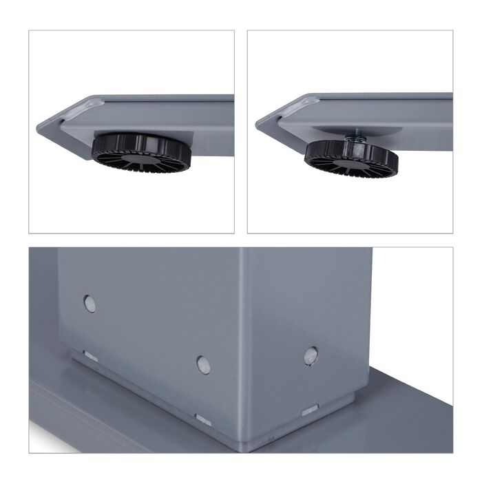 Регульована по висоті стільниця Relaxdays