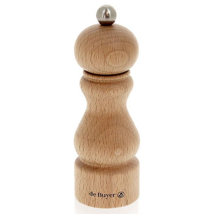Млин для солі de Buyer Marlux Bois Classique 14 см дерево (S330.140101)
