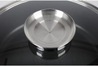 Лита алюмінієва сервірувальна сковорода 28 см 3,5 л Каструля для тушкування Індукційна кухонна піч Нова