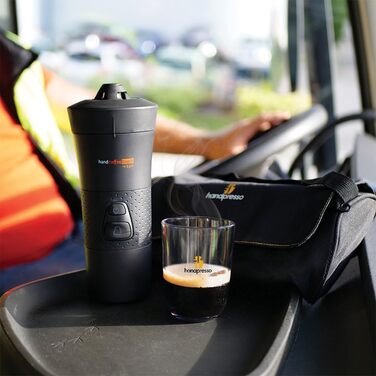 Handpresso Handcoffee Truck 21010: Кавомашина для вантажівок 24V | Сумісна з Senseo Pads