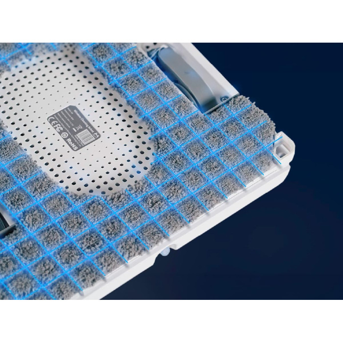 Робот для миття вікон Hutt W8 з пультом дистанційного керування | 2-фазне розпилення, 3800Pa всмоктування | 80 мл бак, розпізнавання країв | Для скла, плитки, дзеркал (4 серветки для миття, страхувальний трос в комплекті)