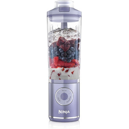 Портативний блендер Ninja Blast Max: 570 мл, акумулятор, чаша та кришка, 3 функції, для смузі та протеїнових коктейлів BC251EULD