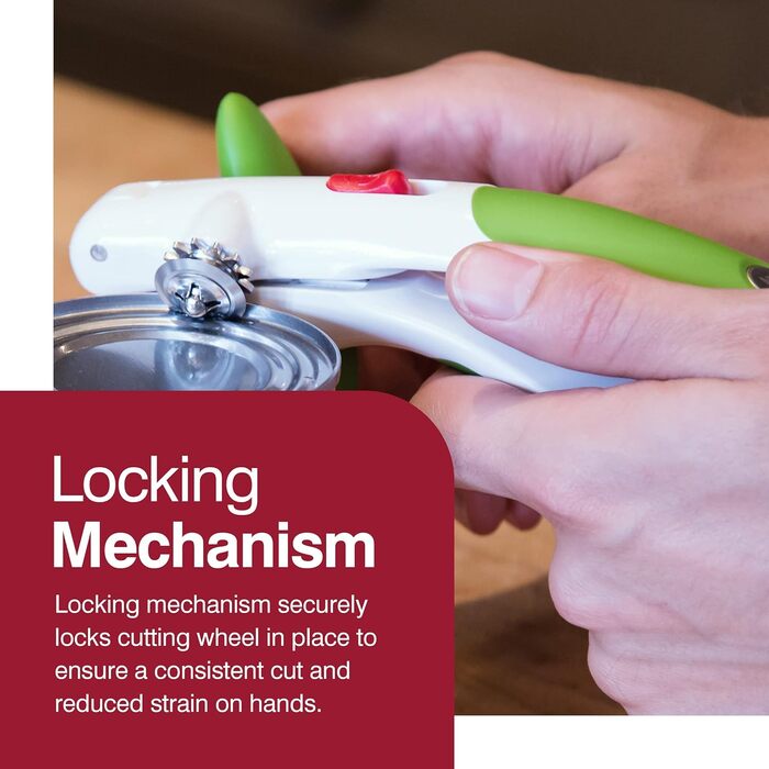 Відкривачка для консервів Zyliss Lock N Lift зелена (нова)