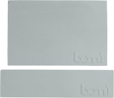 BOMI® Swubi Монтессорі навчальний столик-стілець для дітей від 1 року | Двохступеневий підсвічник | Навчальний столик для дітей та малюків з дерева | Стілець-підсвічник, навчальний столик як допоміжний засіб для стоячи, дерев'яний дитячий стільчик, дитячий стільчик білий природа біло-природа (антиковзаюча підкладка)