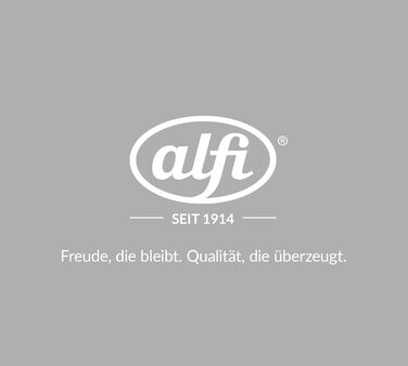 Термос Alfi SKYLINE 1,5л з нержавіючої сталі з вбудованим скляним вкладишем, поворотний замок з зручною кнопкою, ергономічна ручка, для використання однією рукою, ідеальний як кавоварка